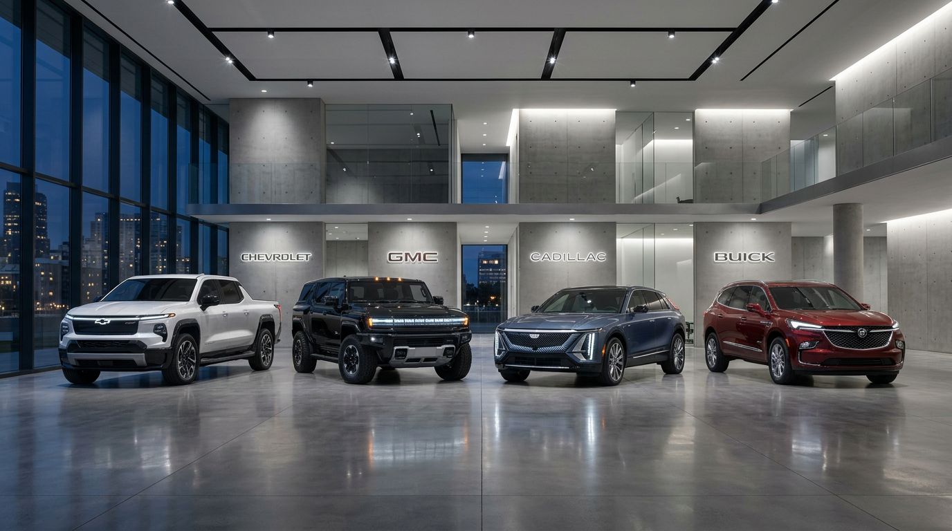 GM Brands Lineup Comparison