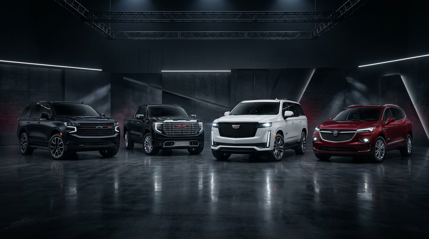 General Motors Vehicles Lineup